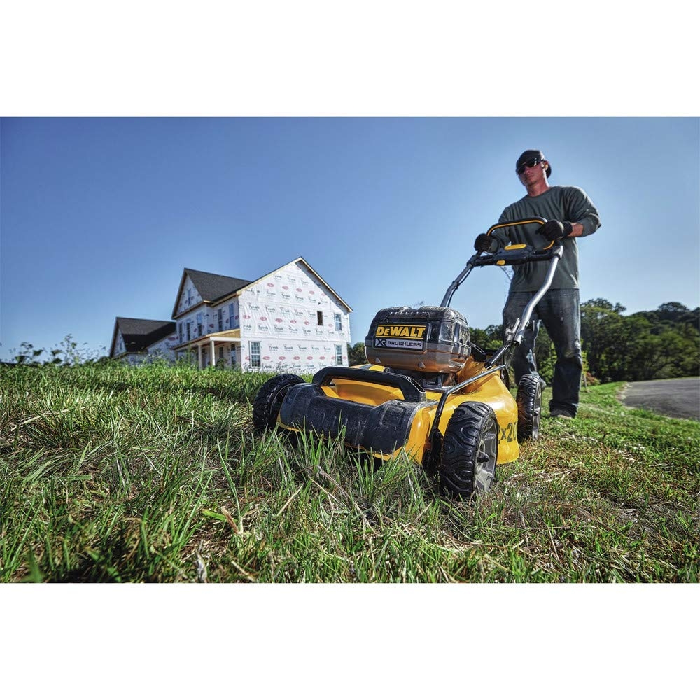 dewalt lawn mower 20v