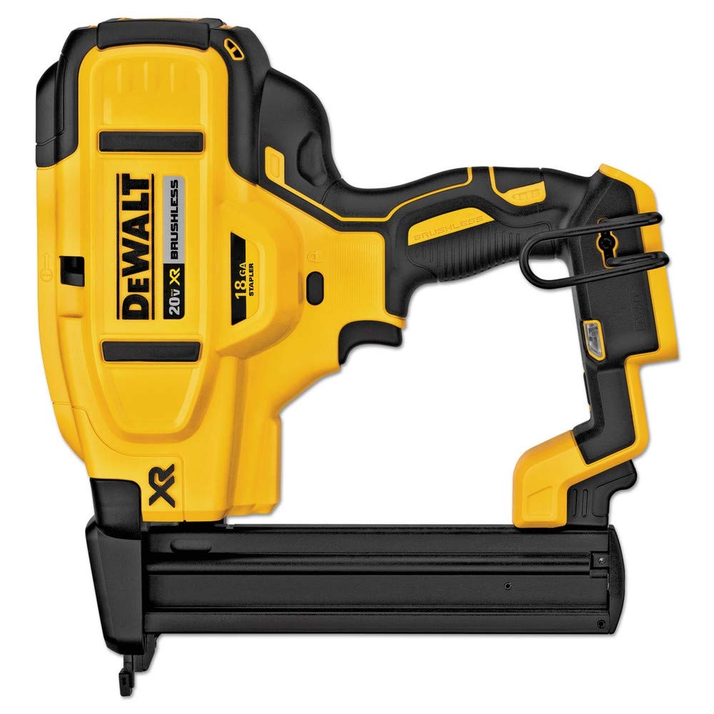 Amazon DEWALT 20V MAX Narrow Crown Stapler 18GA Tool Only DCN681B Tools U0026 Home Improvement