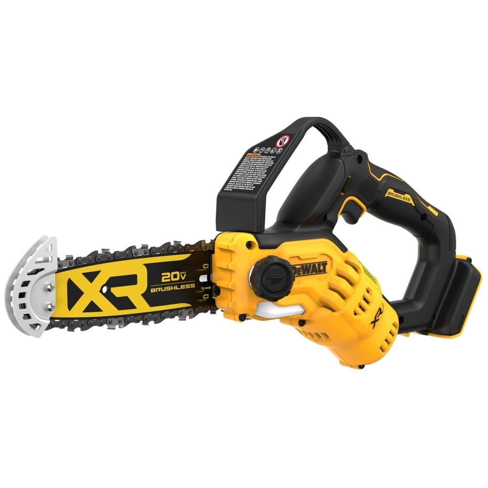 Amazon DEWALT 20V MAX Pruning Chainsaw 8 Inch Bare Tool Only DCCS623B Patio Lawn U0026 Garden