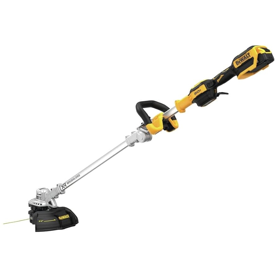 Amazon DEWALT 20V MAX String Trimmer Kit 5 Ah DCST922P1 Patio Lawn U0026 Garden