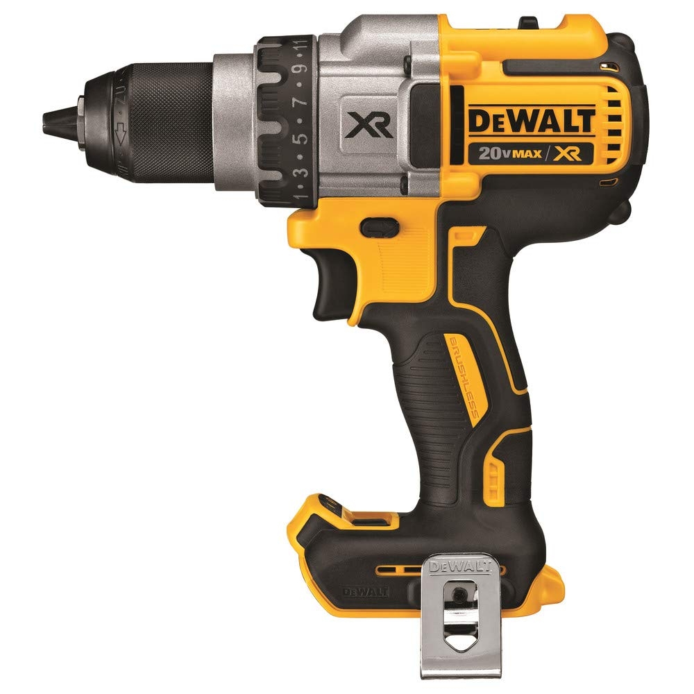 Amazon DEWALT 20V MAX XR Brushless Drill Driver With 3 Speeds Bare Tool DCD991B Yellow Tools Home Improvement