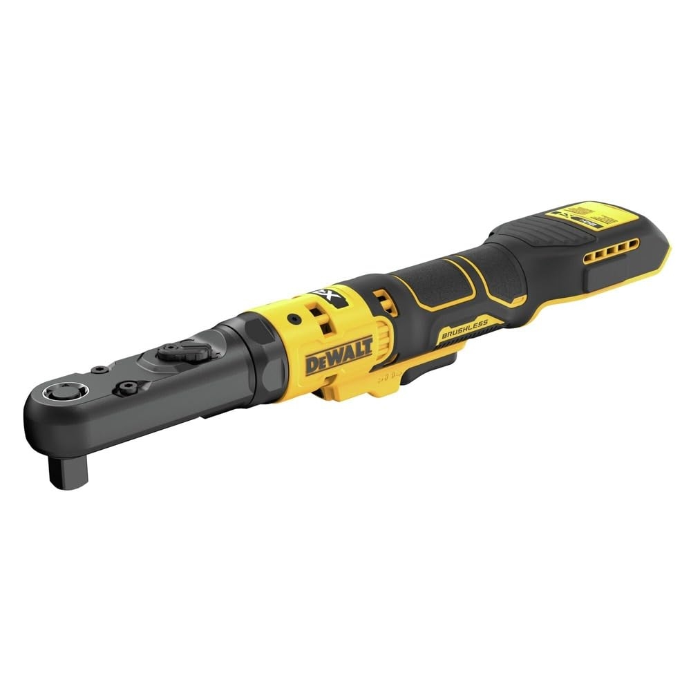 Amazon DEWALT 20V MAX XR Cordless Ratchet 3 8 And 1 2 Sealed Head Ratchet Bare Tool Only DCF510B Tools Home Improvement
