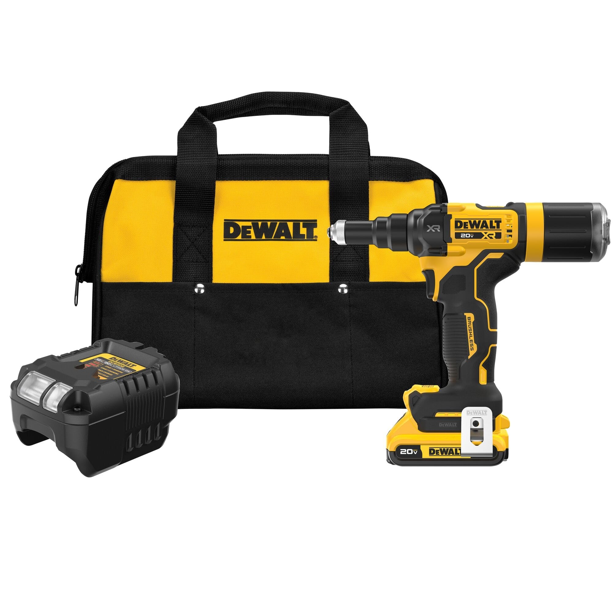 Amazon DEWALT 20V MAX XR Cordless Rivet Tool 3 16