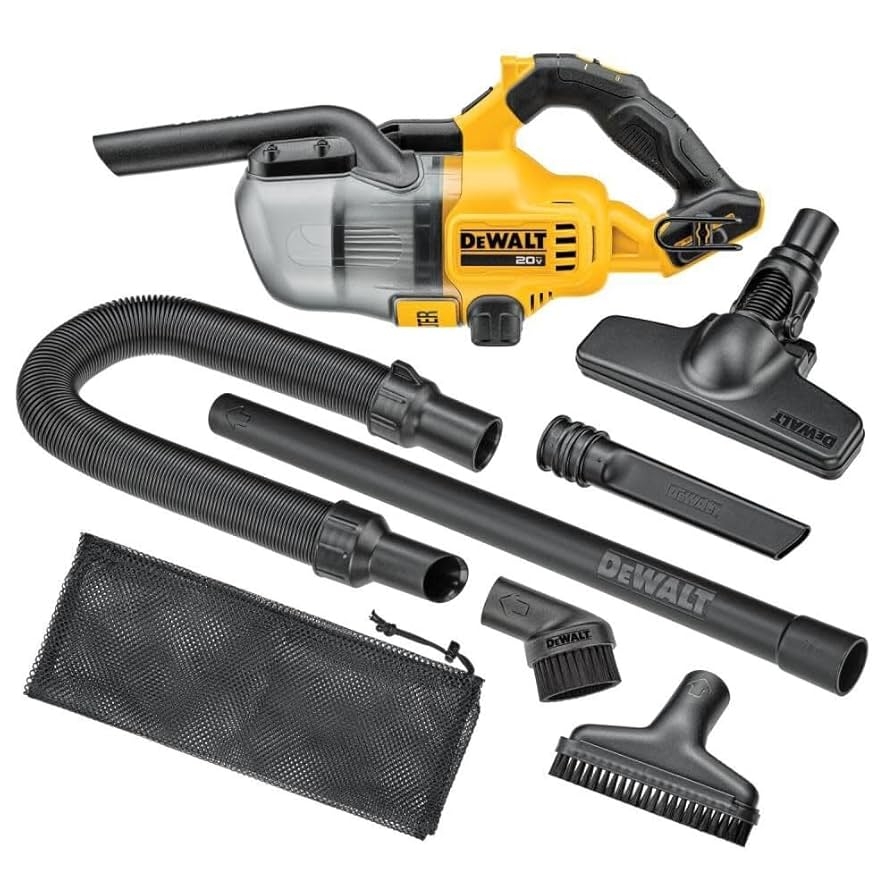 Amazon DEWALT 20V Vacuum Cordless Handheld Vacuum HEPA Battery Not Included DCV501HB Home Kitchen