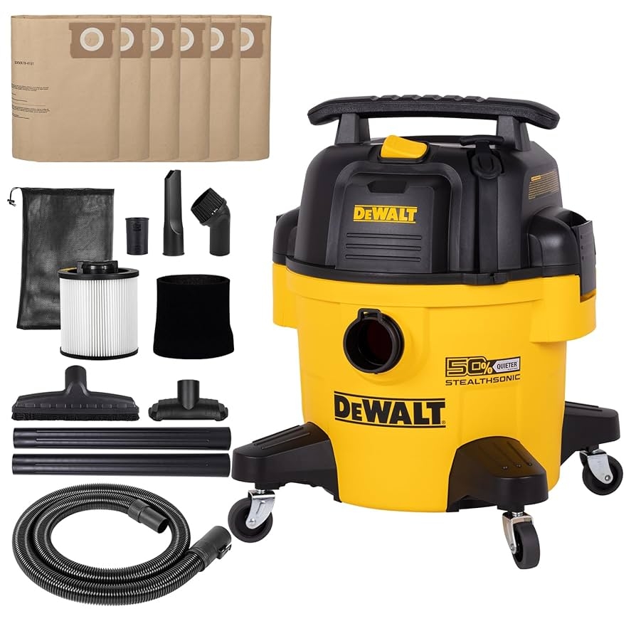 dewalt stealthsonic shop vac