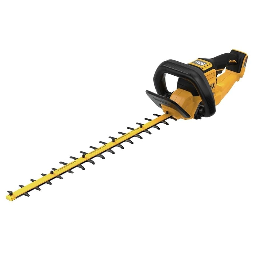 Amazon DEWALT 60V FLEXVOLT Cordless Hedge Trimmer Bare Tool DCHT870B Patio Lawn Garden