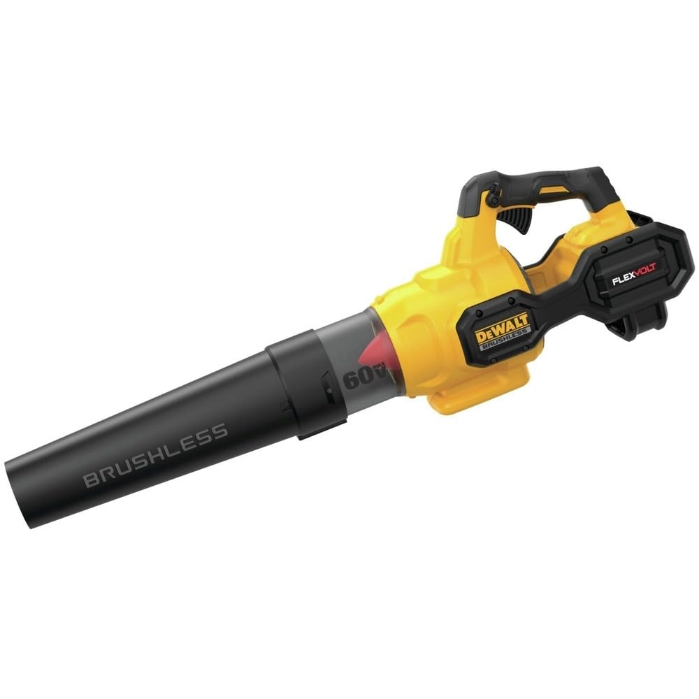 Amazon DEWALT 60V MAX FLEXVOLT Leaf Blower Cordless Handheld 125 MPH 600 CFM Tool Only DCBL772B Patio Lawn Garden