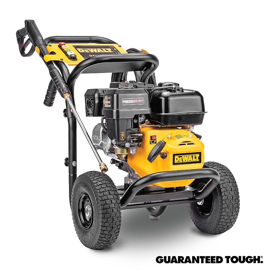 Amazon Dewalt 61092 3400 PSI 2 5 GPM Pressure Ready Gas Pressure Washer Patio Lawn U0026 Garden