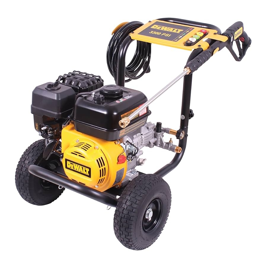 3400 psi pressure washer dewalt