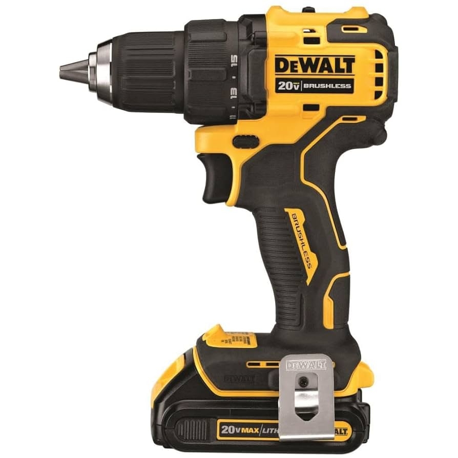 Amazon DEWALT ATOMIC 20V MAX Cordless Drill Driver Kit Compact 1 2 Inch DCD708C2 Tools Home Improvement