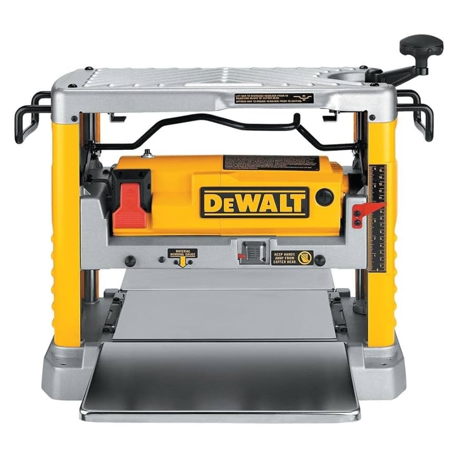 Amazon DEWALT Benchtop Planer 15 Amp 12 1 2 Inch 3 Knife 