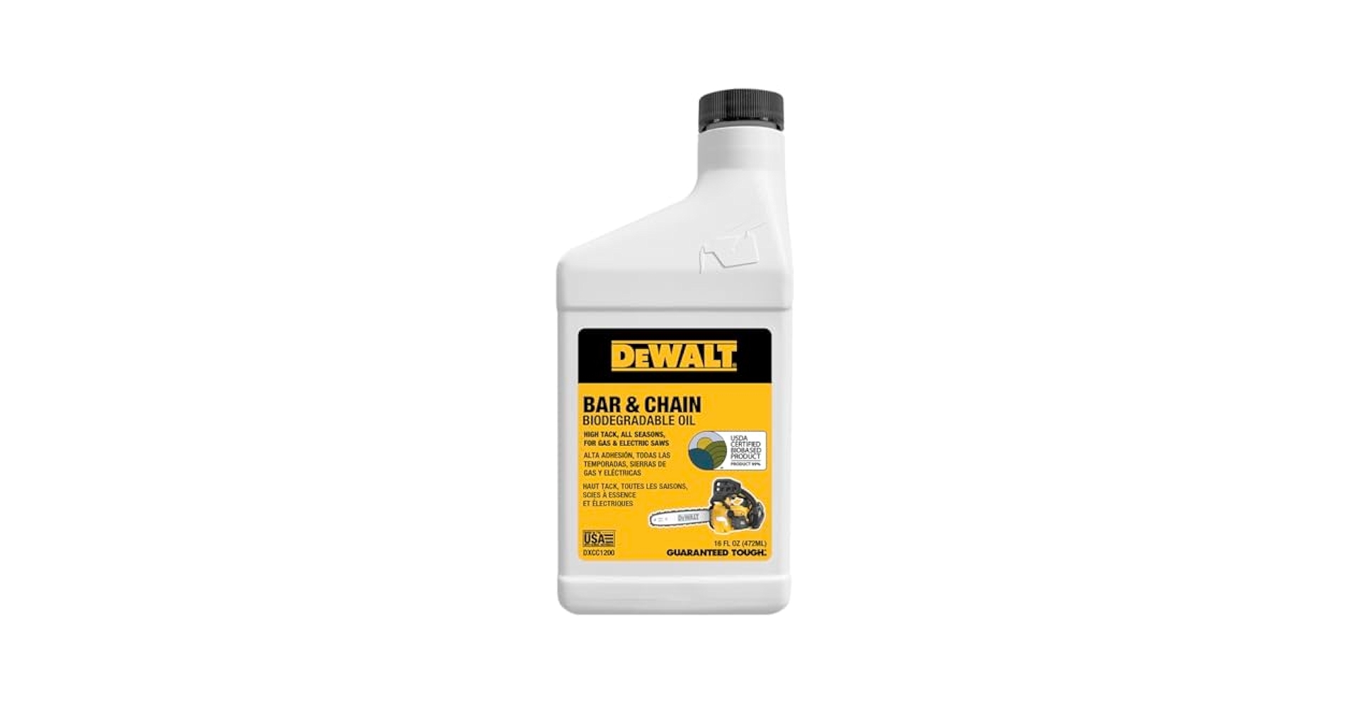 Amazon DEWALT Biodegradable Chainsaw Oil High Performance 