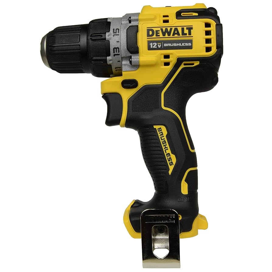 Amazon Dewalt DCD701 12V Max 3 8 in Brushless Drill Driver Tools Home Improvement