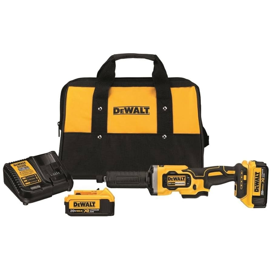 Amazon DEWALT DCG426M2 20V Max Variable Speed Die Grinder 