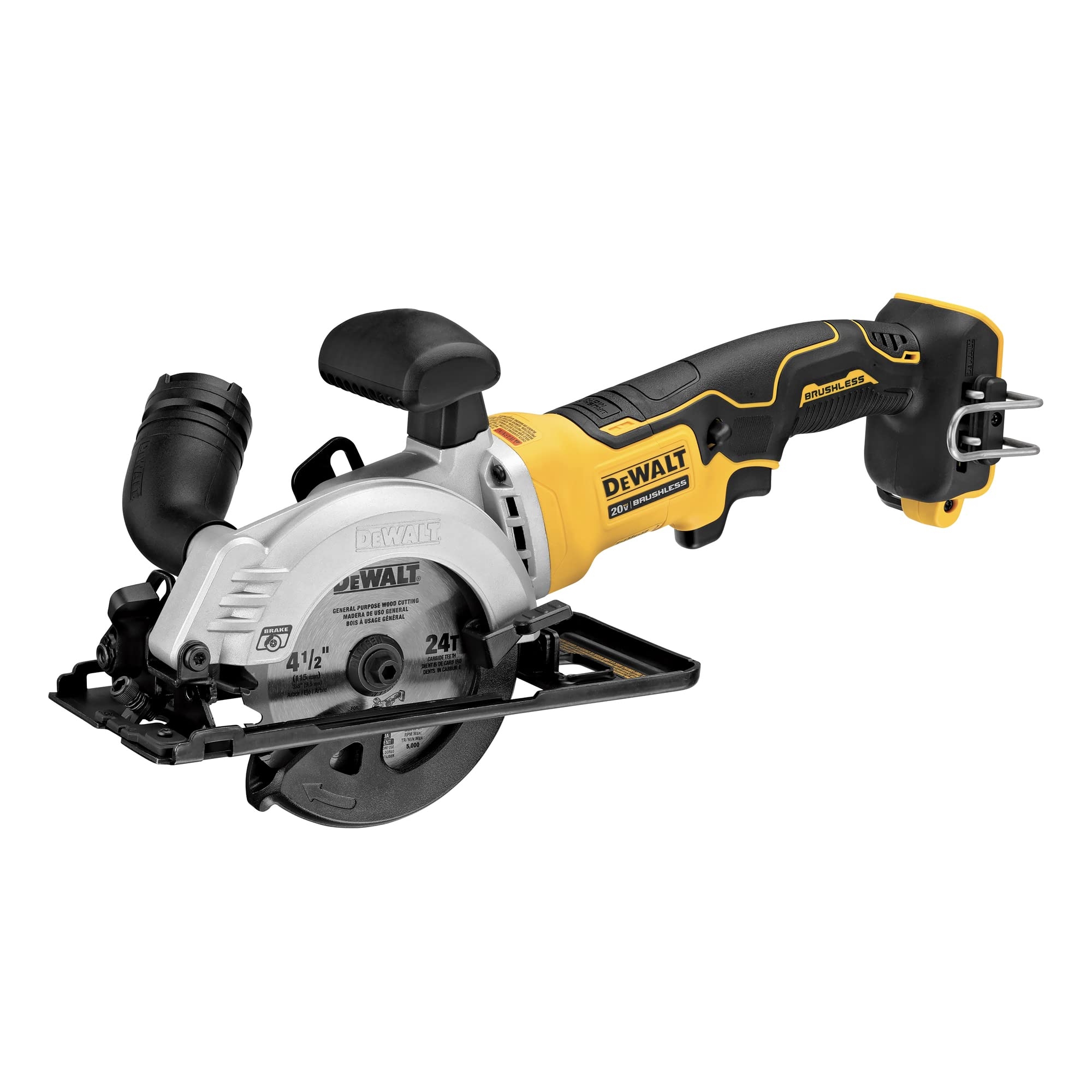 Amazon Dewalt DCS571BR ATOMIC 20V MAX Sierra Circular Inal mbrica De Iones De Litio Sin Escobillas De 4 1 2 Pulgadas solo Herramienta renovada Herramientas Y Mejoras Del Hogar