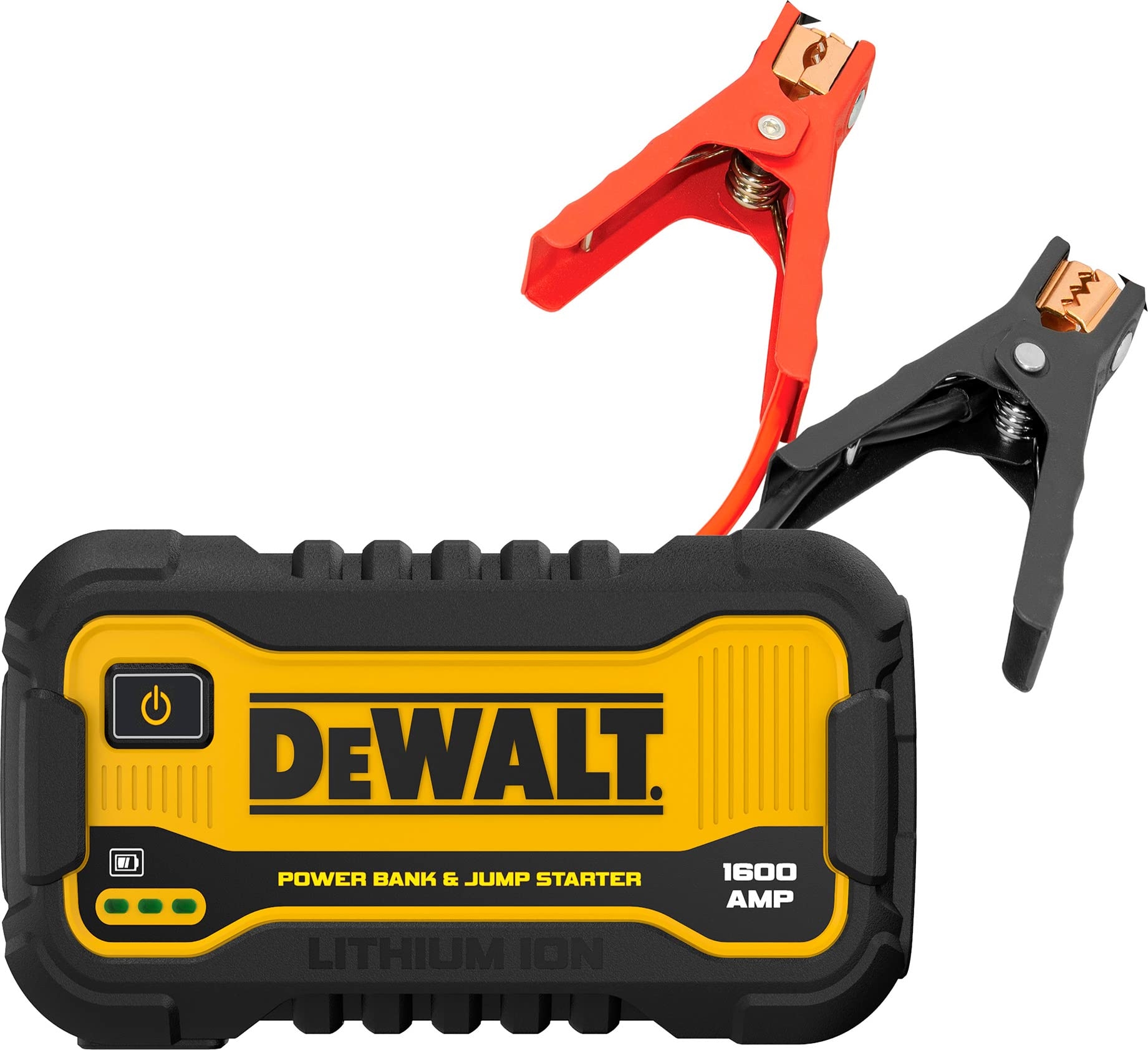Amazon DeWalt DXAELJ16 1600 Peak Amp Jump Starter Battery Booster With USB Power Station Automotive