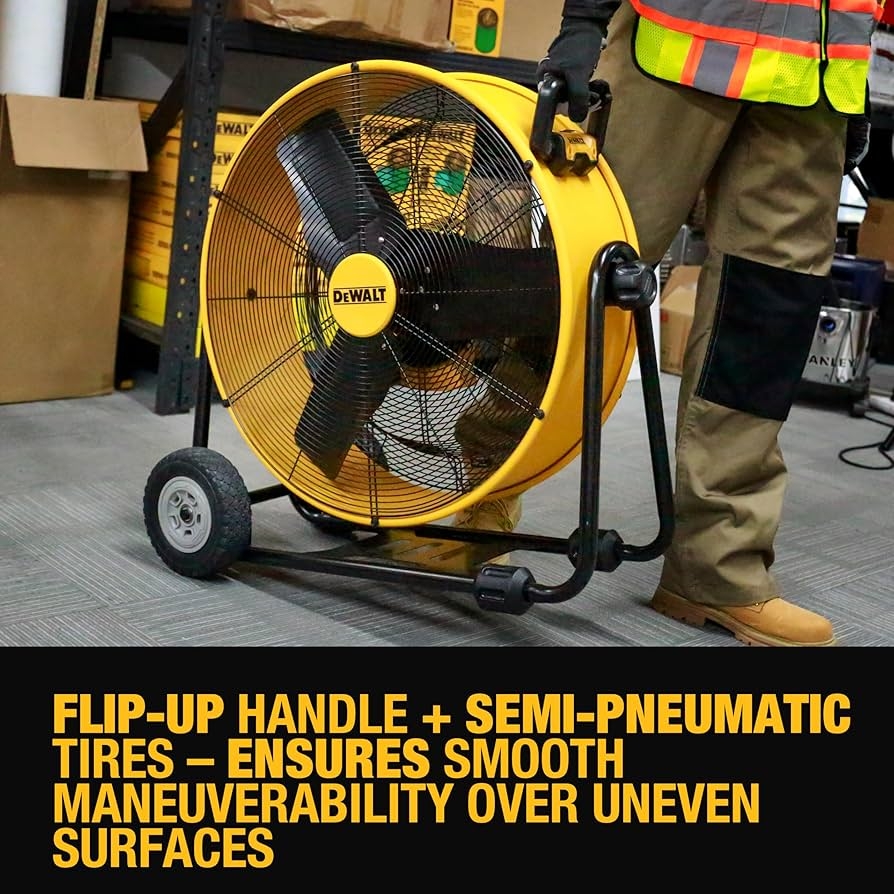 Amazon DEWALT DXF2490 High Velocity Fan Floor Fans 24 Inch 