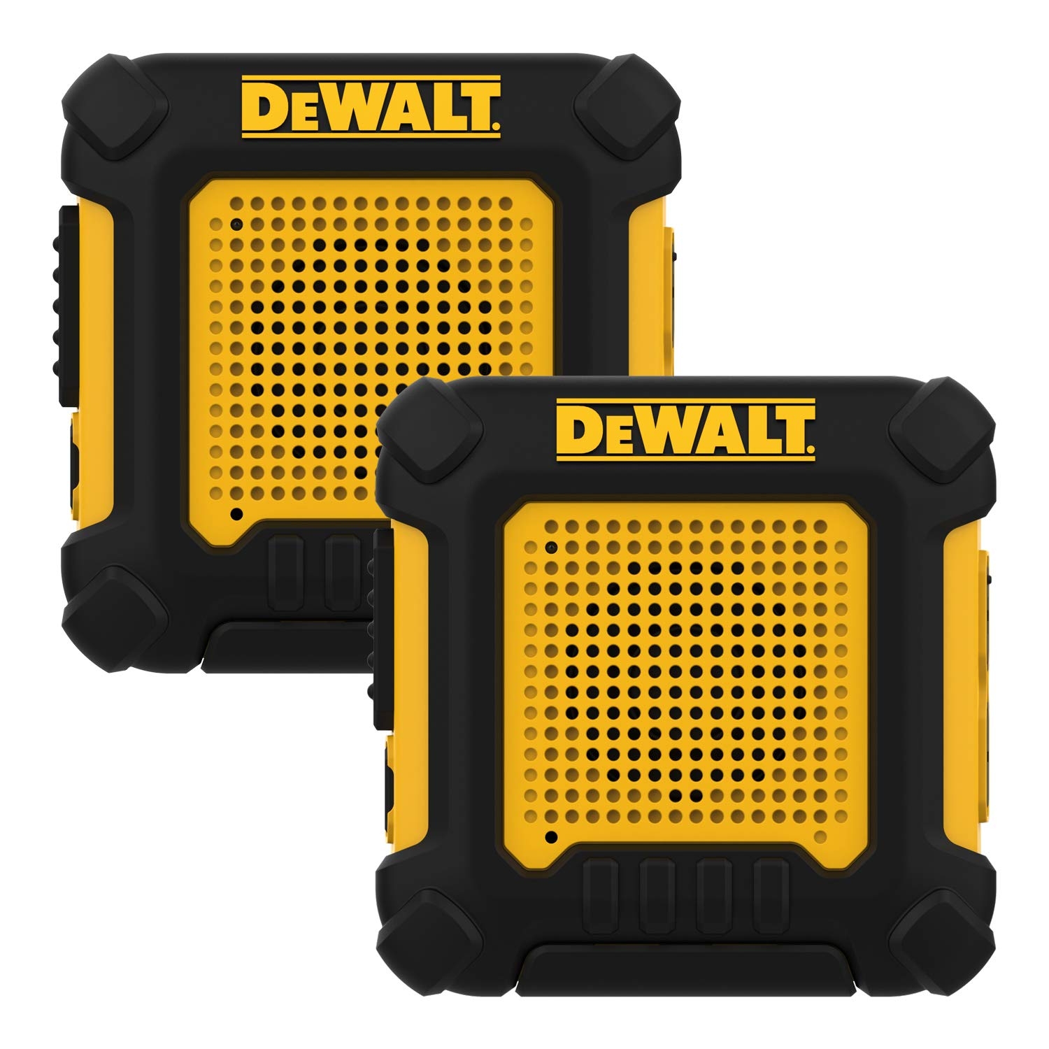 Amazon DEWALT DXFRS220 1 Watt Wearable Heavy Duty Walkie Talkies Shock Resistant Long Range U0026 Rechargeable Two Way Radio 2 Pack Electronics