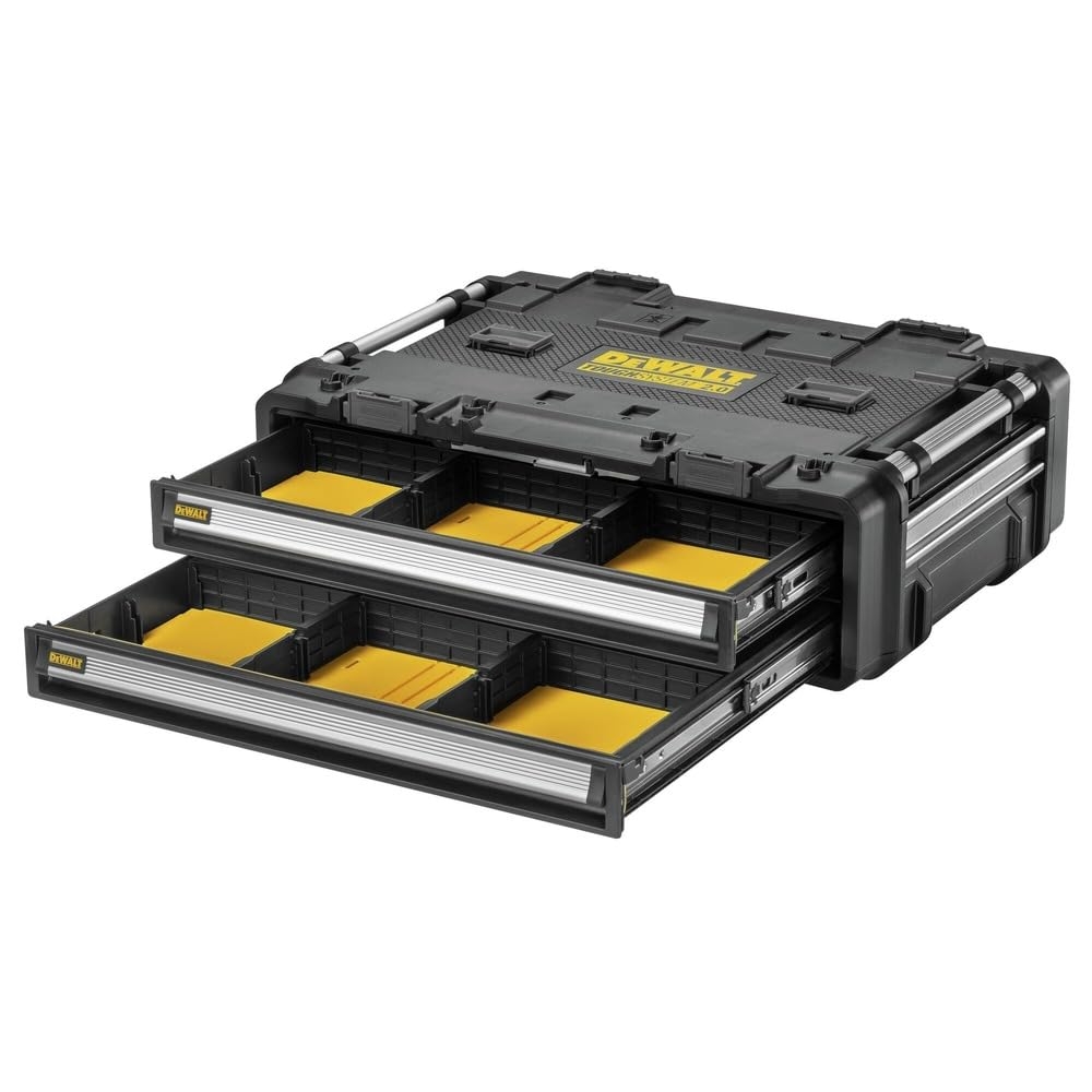 Amazon DEWALT DXL Two Shallow Drawer Unit DWST08520 Tools U0026 Home Improvement