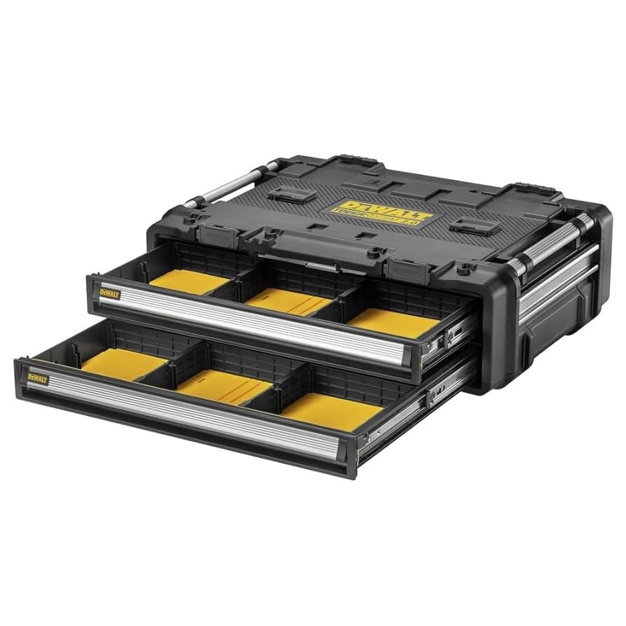 Amazon DEWALT DXL Two Shallow Drawer Unit DWST08520 