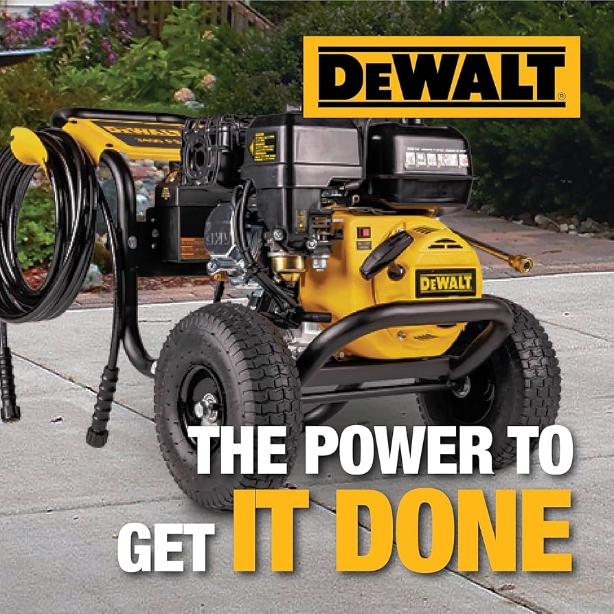 dewalt pressure washer 3400