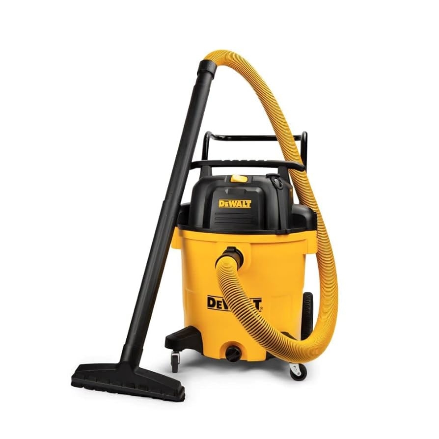 Amazon DEWALT DXV16PA 16 Gallon Poly Wet Dry Vac Acc 6 5HP Shop Vacuum Wet Dry For Jobsite Workshop Yellow