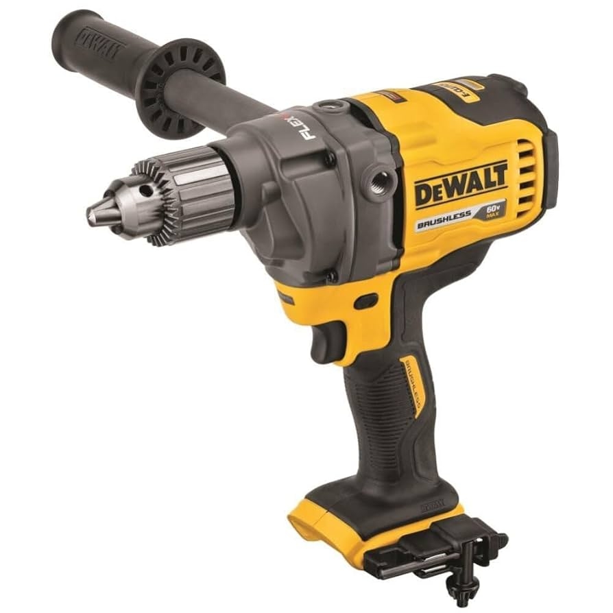 Amazon DEWALT FLEXVOLT 60V MAX Cordless Drill For Concrete Mixing E Clutch System Tool Only DCD130B Tools Home Improvement