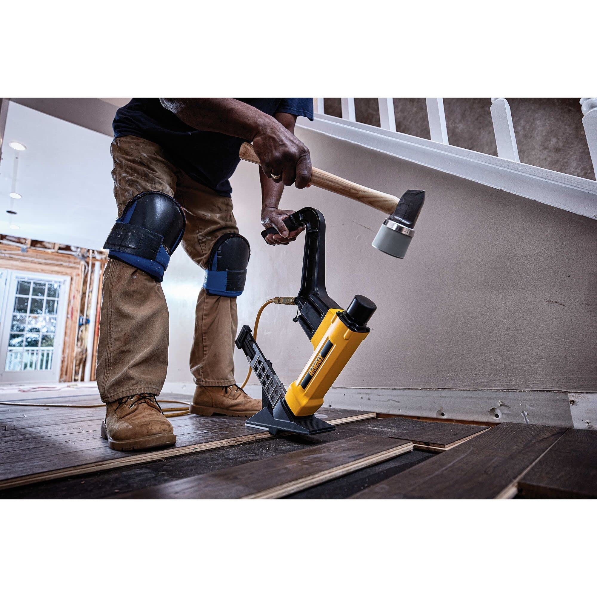 Amazon DEWALT Flooring Stapler 2 in 1 Tool DWFP12569 Tools U0026 Home Improvement