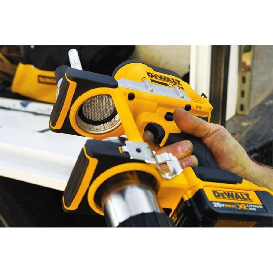 Amazon DEWALT Grease Gun 20V MAX Cordless 42 Long Hose 10 000 PSI Variable Speed Triggers Tool Only DCGG571B 