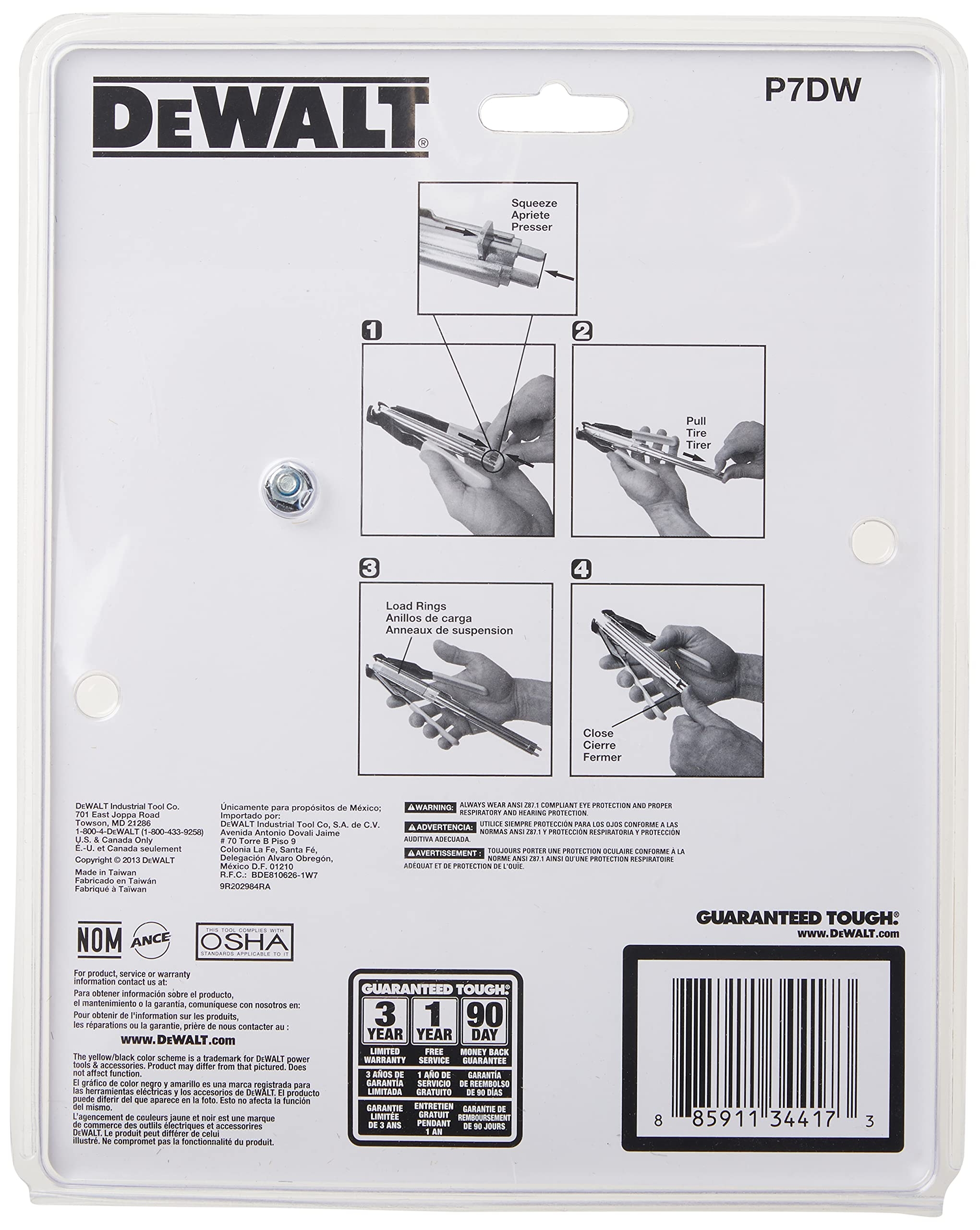 Amazon DEWALT Hog Ring Pliers Kit Includes Pliers And 1000 