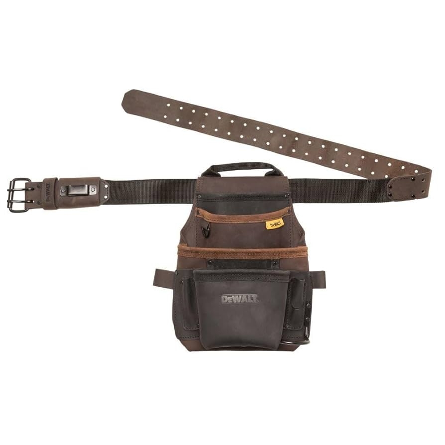 Amazon DEWALT Leather Pouch W Belt
