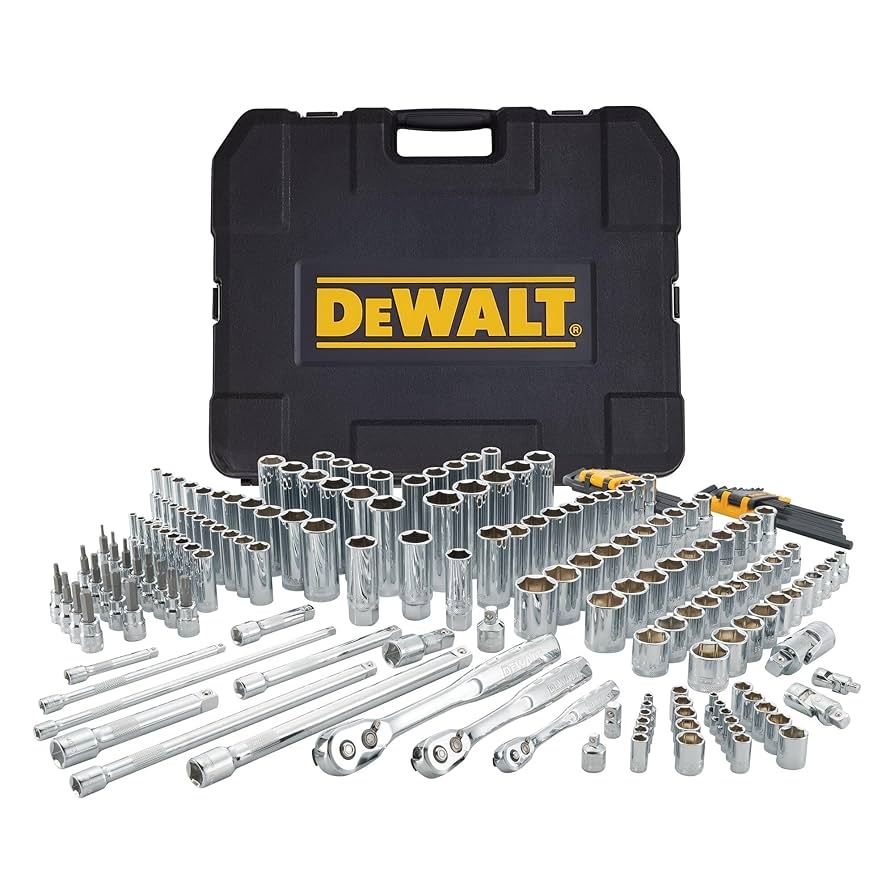 Amazon DEWALT Mechanics Tool Set SAE And Metric 1 2 1 4 3 