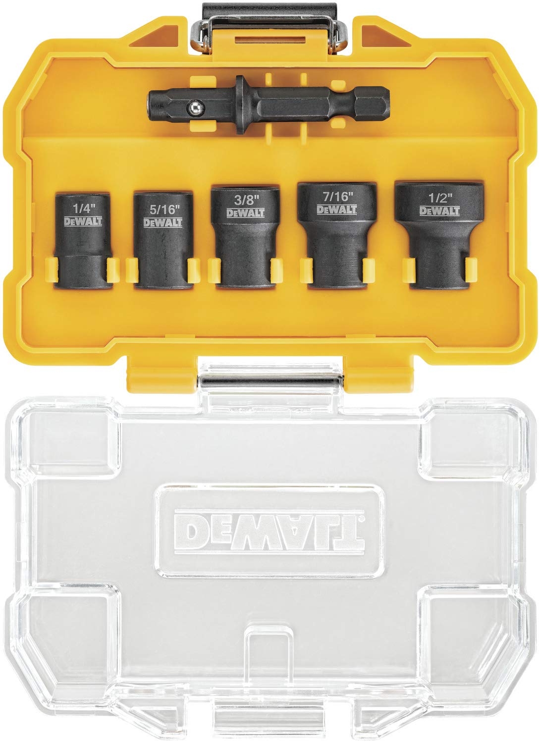 Amazon DEWALT Nut Driver Set Detachable 5 Piece DWADND5 Tools Home Improvement