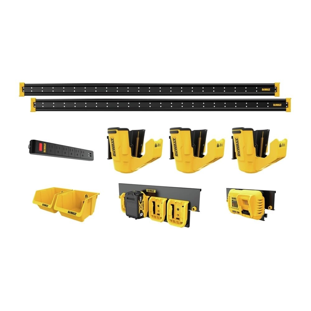 Amazon DEWALT Power Tool Organizer 10 Piece Garage And Workshop Storage Part Of The DEWALT Storage System Lineup DWST82825 