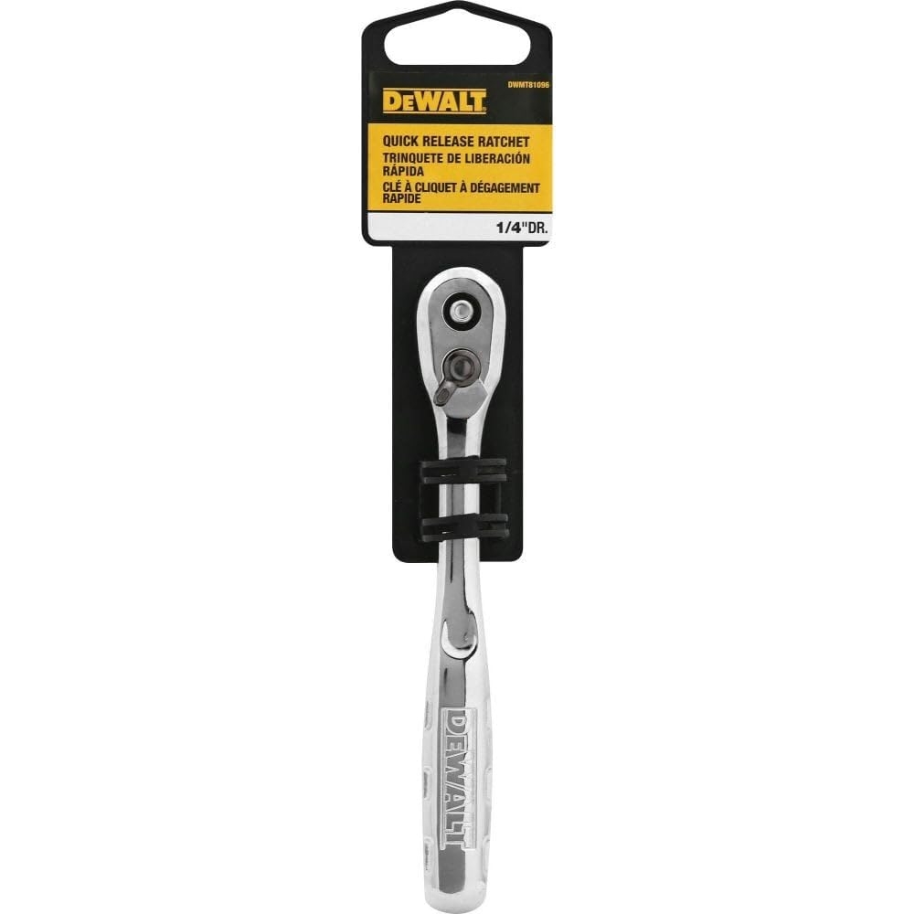 Amazon DEWALT Ratchet Quick Release SAE 1 4 Inch Drive DWMT81096 