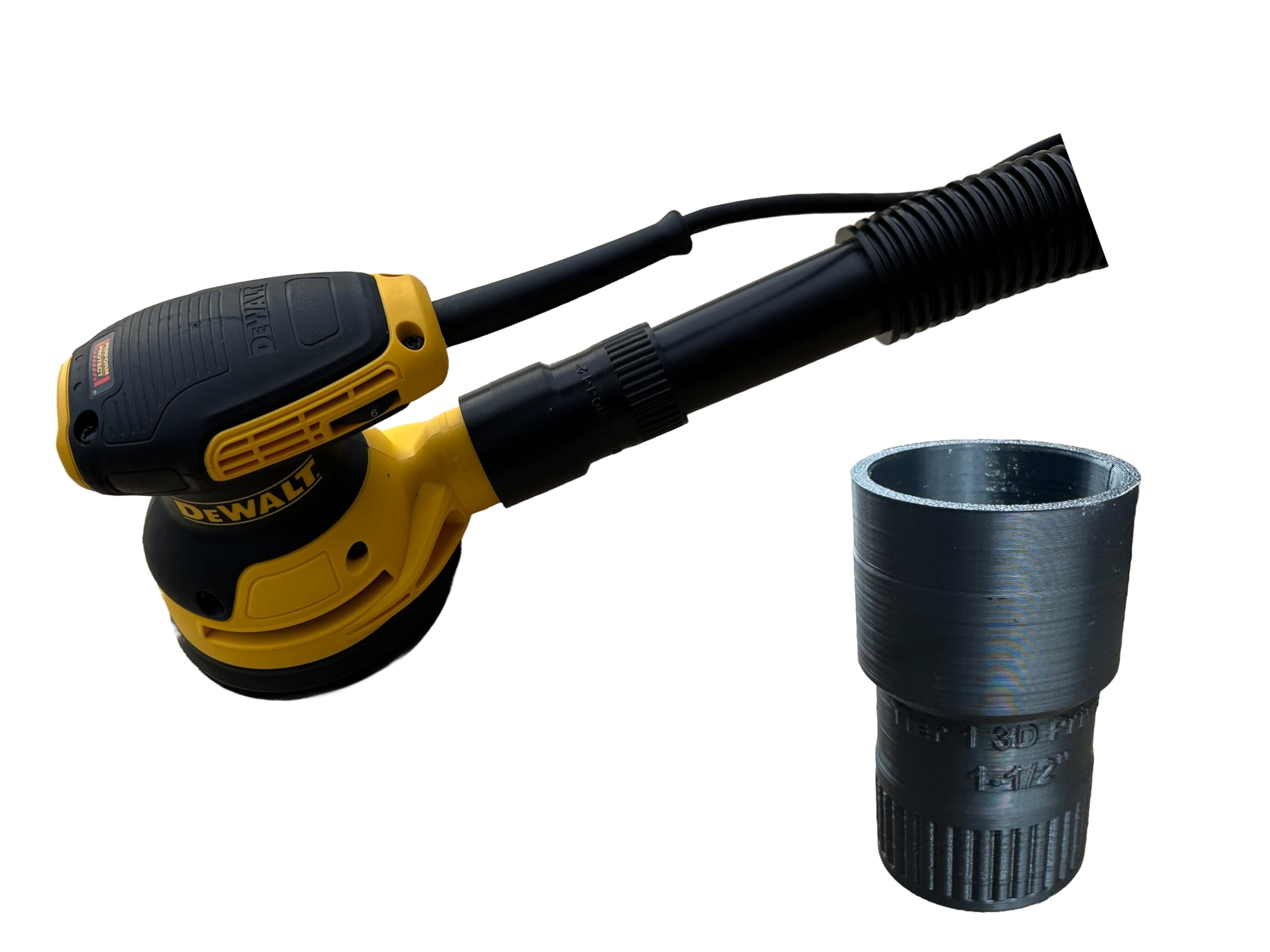 dewalt sander vacuum adapter