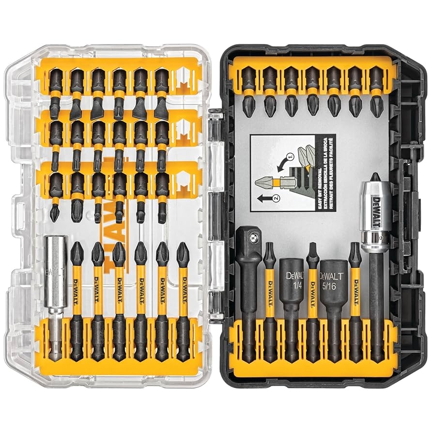 Amazon DEWALT Screwdriver Bit Set Impact Ready FlexTorq 40 Piece DWA2T40IR 