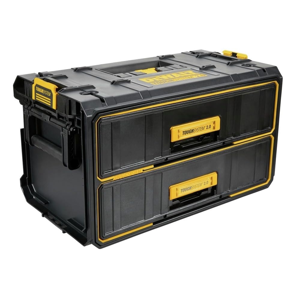 Amazon DEWALT ToughSystem Tool Box 2 0 Two Drawer 21 8in 