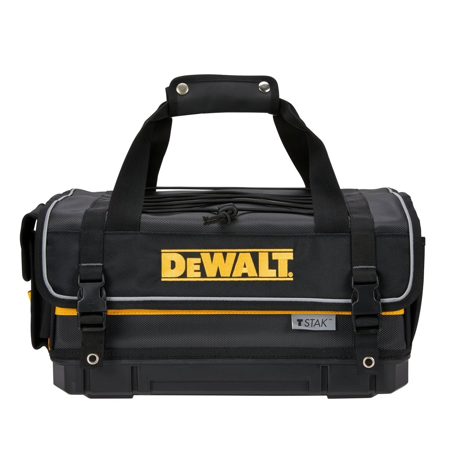Amazon DEWALT TSTAK Tool Bag 16 inch Durable Tote With Tool Organizer And Hard Bottom DWST17623 Tools Home Improvement