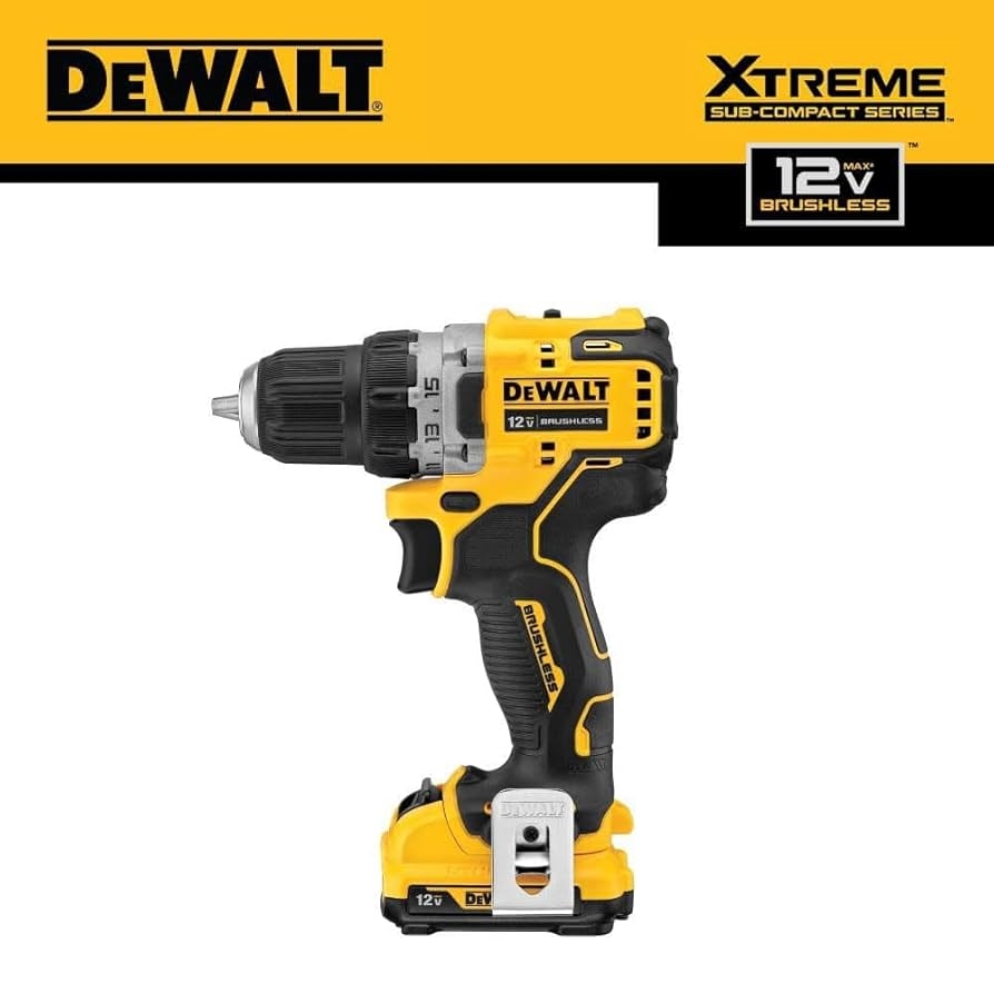 Amazon DEWALT XTREME 12V MAX Cordless Drill Driver Kit 3 8 Inch DCD701F2 Tools Home Improvement