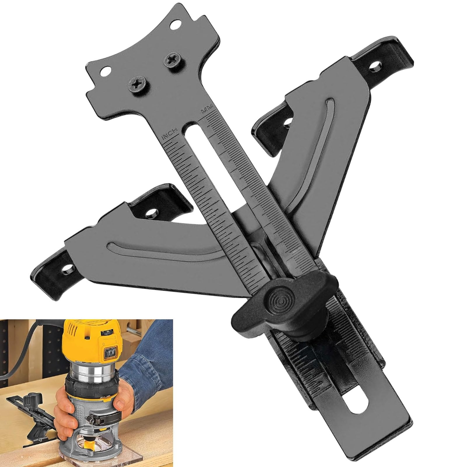 dewalt router edge guide