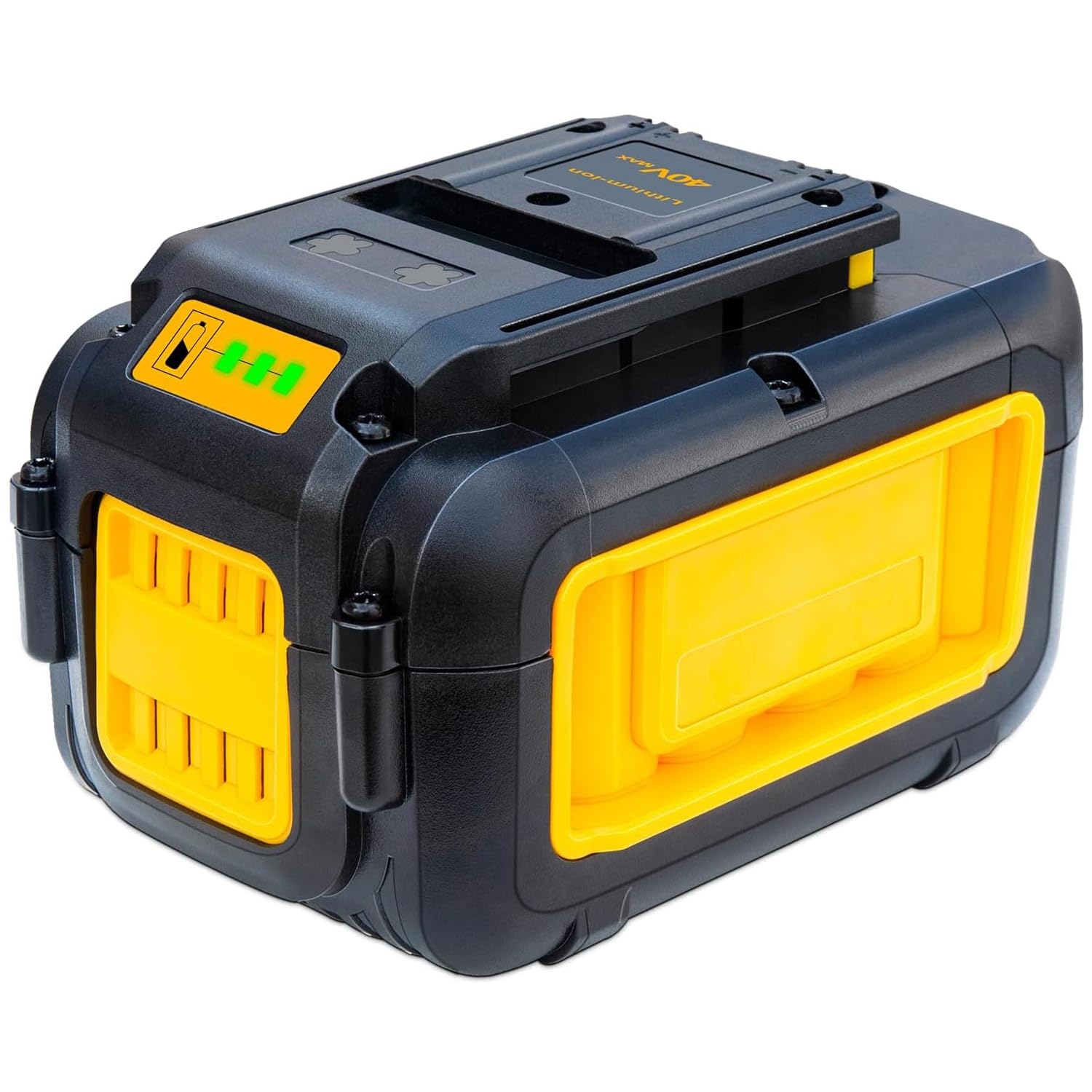 Amazon DTK DCB406 Battery Replacement For Dewalt 40V Battery 5 0AH Compatible With DCB404 DCB406 DCB407 DCB114 40V MAX Tools Lithium Ion Battery Tools U0026 Home Improvement