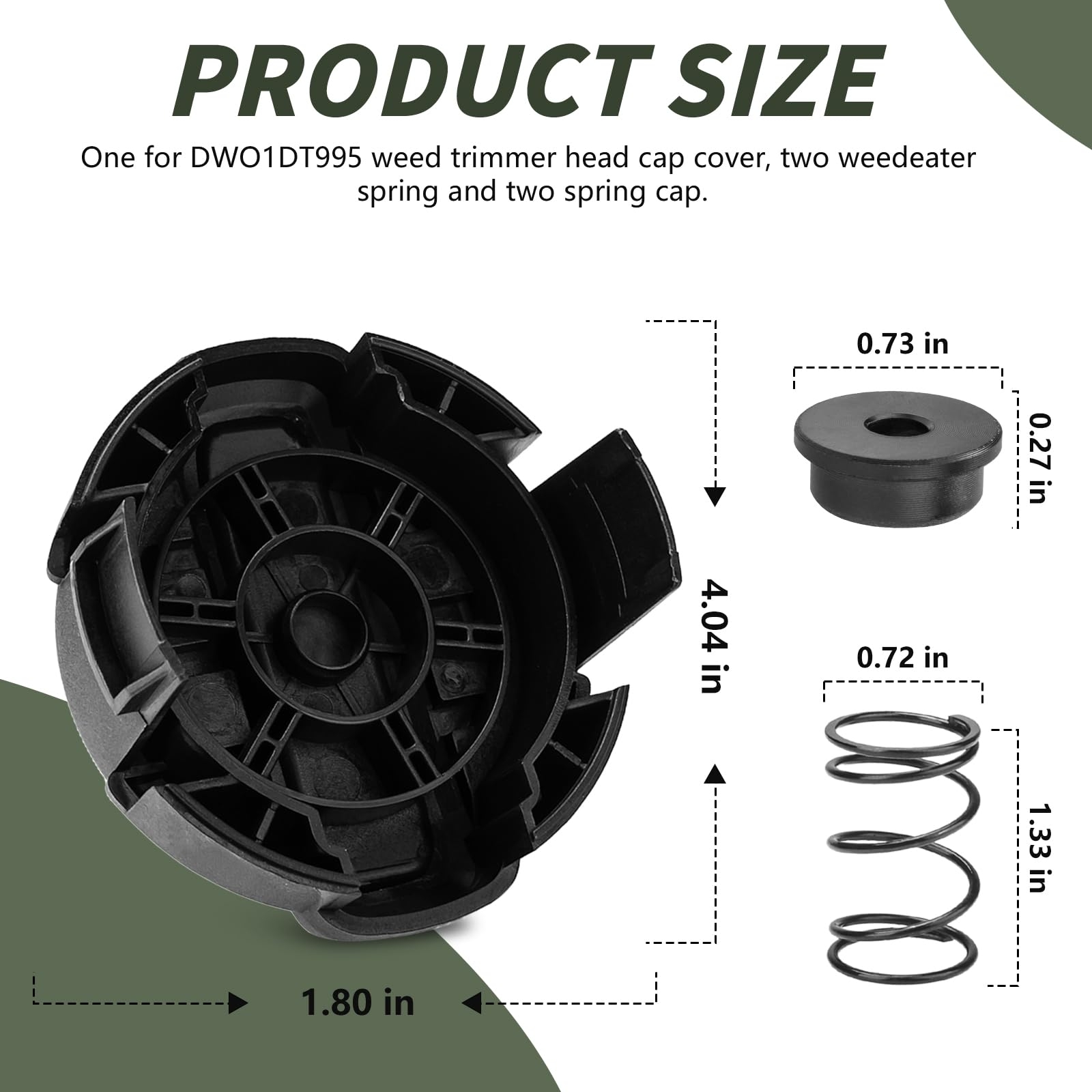 Amazon DWO1DT995 Weed Trimmer Head Parts Replacement For 