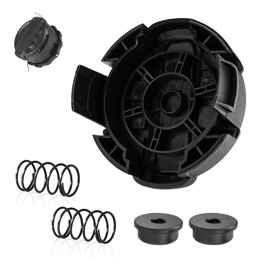 Amazon DWO1DT995 Weed Trimmer Head Parts Replacement For Dewalt Weed Trimmer Head Cap Compatible With Dewalt String Trimmer Head With Weedeater Spring And Cap Replacement Dewalt String Trimmer Cap DCST922 Patio 