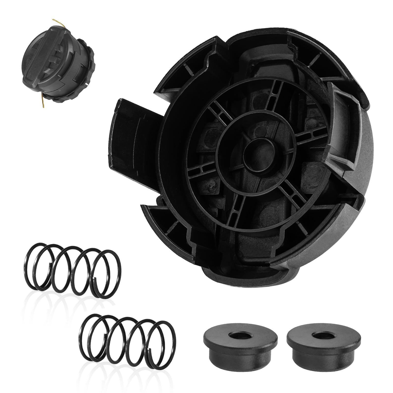 Amazon DWO1DT995 Weed Trimmer Head Parts Replacement For Dewalt Weed Trimmer Head Cap Compatible With Dewalt String Trimmer Head With Weedeater Spring And Cap Replacement Dewalt String Trimmer Cap DCST922 Patio 