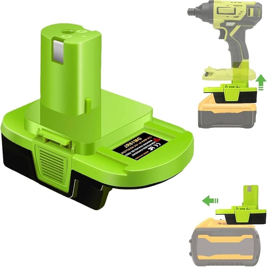 ryobi battery adapter for dewalt
