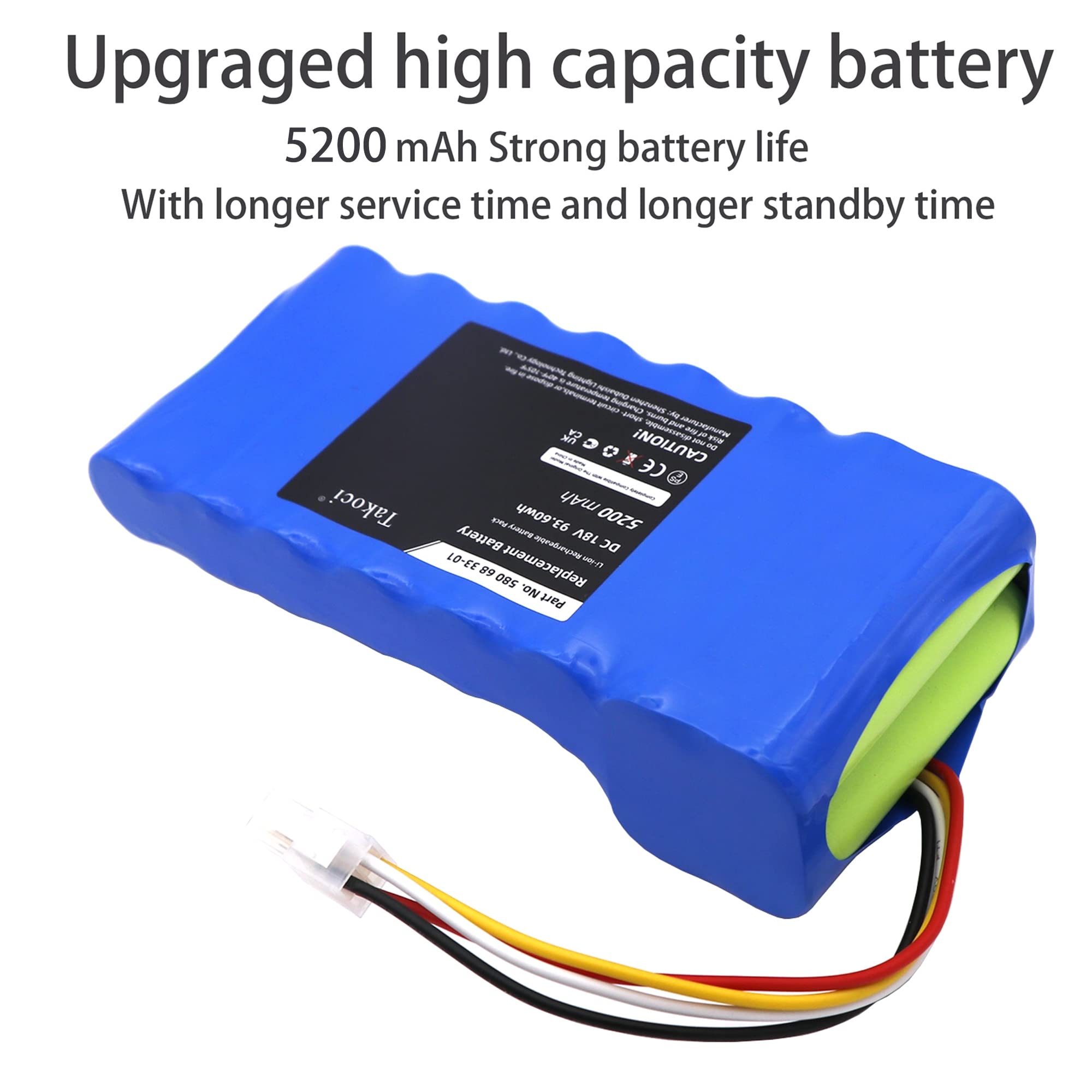 Amazon Gikysuiz 18V Replacement Battery For Husqvarna Automower 320 330X 420 440 520 550 Series Lawn Mowers fits Part Number 580 68 33 01 580 68 33 02 580 68 33 03 5200mAh Patio Lawn Garden