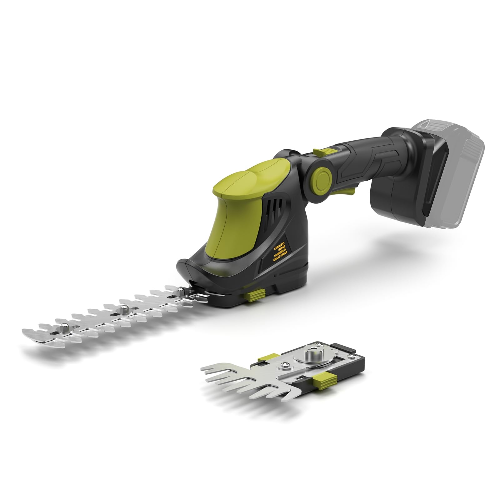 Amazon Hedge Trimmer Cordless For DEWALT 20V MAX Battery 1200RPM Grass Trimmer Electric Hedge Trimmer 2 In 1 Design Perfect For Yard Garden And Lawn Care Battery Not Included Green Patio 