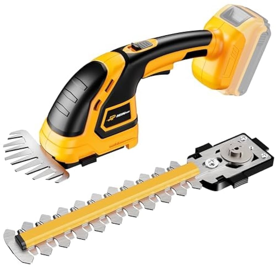 Amazon HEINPRO Cordless Hedge Trimmer Compatible With DEWALT 20V MAX Battery No Battery Electric Hedge Trimmer Cordless Grass Trimmer Bush Trimmer Grass Shears Handheld For Yard Garden Lawn Care