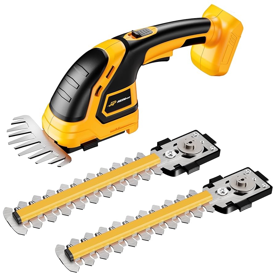 Amazon HEINPRO Hedge Trimmer Cordless Compatible With DEWALT 20V MAX Battery No Battery Electric Hedge Trimmer Cordless Grass Trimmer Bush Trimmer Grass Shears Handheld For Yard Garden Lawn Patio Lawn